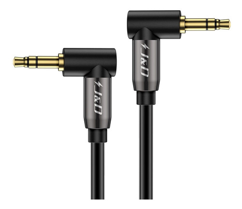 J&d Gold Plated 3.5mm Stereo Audio Aux Cable Ángulo Recto D