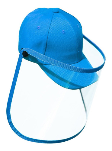 Gorra Careta De Protección Transparente Ajustable Para Niño