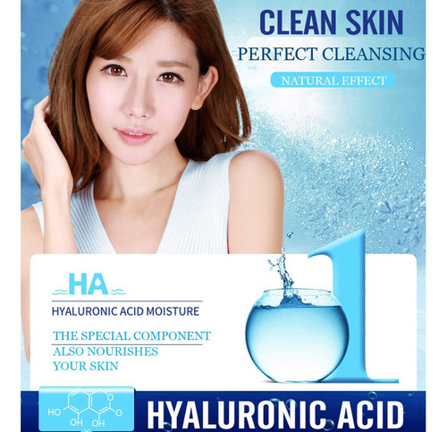 Bioaqua Crema Limpiador Water Get Acido Hialuronico Hidrata