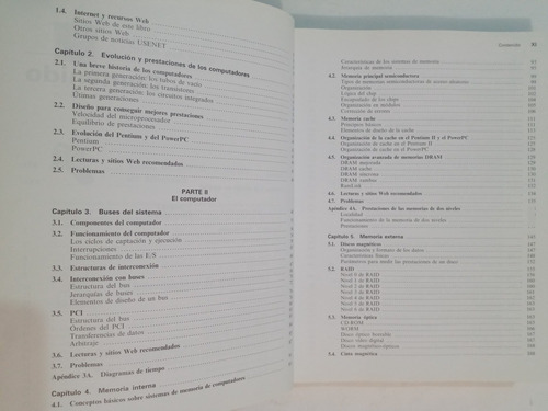 Organización Y Arquitectura De Computadores 5 E - W Stalling (Usado)