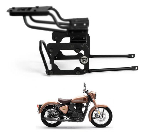 Suporte Bauleto Lateral Royal Enfield Classic 350 Bráz