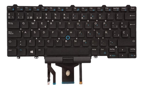 Teclado E7450 Marca Dell Pn 07y0904