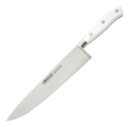 Cuchillo Cocinero Forjado Arcos Riviera Blanc 2337 De 25 Cm