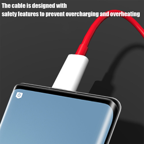 Cabo De Carregador Rápido Duplo Tipo C De 65 W Para Oneplus