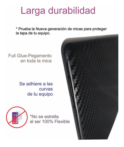 Mica Tablet Tab Pro 10.1 Samsung Fibracarbono/no Cristal