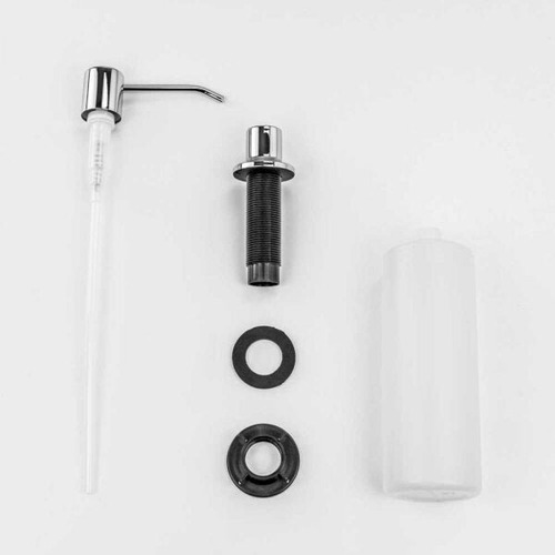 Dosador Para Detergente Embutido Inox 500ml Basic Bela Ja