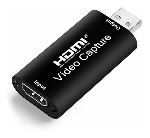 CAPTURADORA DE VIDEO HD DIWUER HDMI 1080p 4K USB