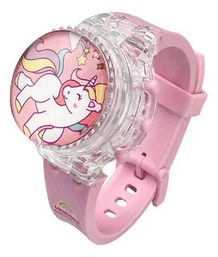 Reloj unicornio niña sale