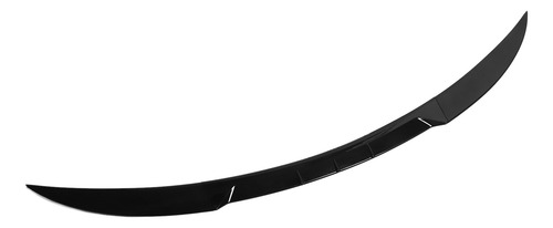 Alerón Trasero De Coche, 3 Unidades, Negro Brillante, 120 Cm