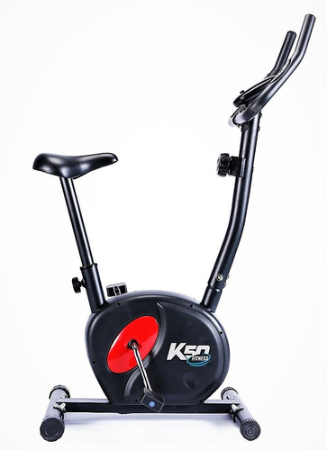 Imagen 1 de 4 de Bicicleta Fija Magnética K50 Fitness Fit21 Tradicional Negra