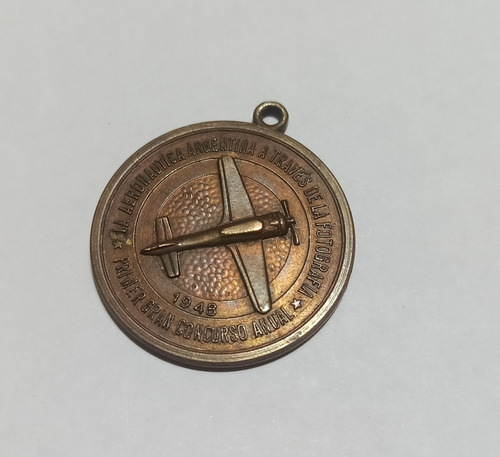 Medalla Aeronautica Fotografia 1948 - Numismatica