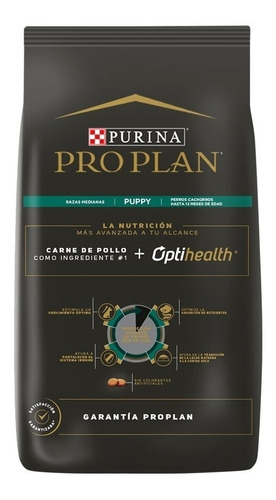 Imagen 2 de 2 de Purina Pro Plan OptiStart Puppy Perro Cachorro - Pequeña - Pollo - 3 kg - Bolsa - Seca