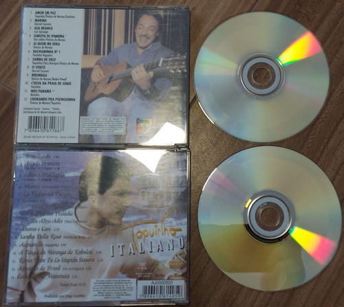 Toquinho 2 Cds Italiano E Toco Toca (Usado)