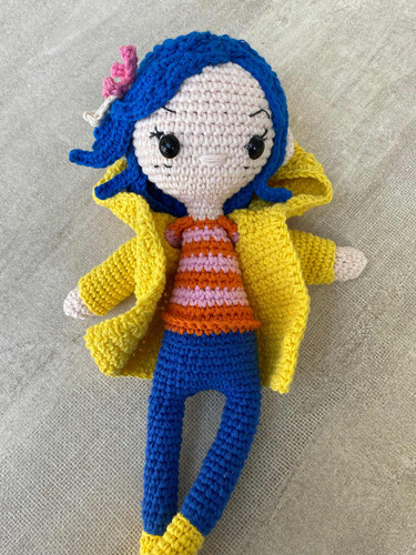 Muñeca Coraline Amigurumi Crochet