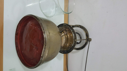 Antiguo Gran Farol Kerosene Sol De Noche Bronce Aurora (Usado)