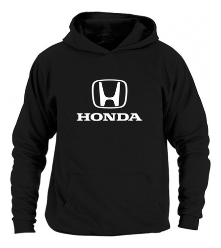 Buzo Honda Nuevo Logo Hoddie Algodon