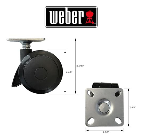 #69827 Fixed Caster For Spirit 200/300 Series Grills