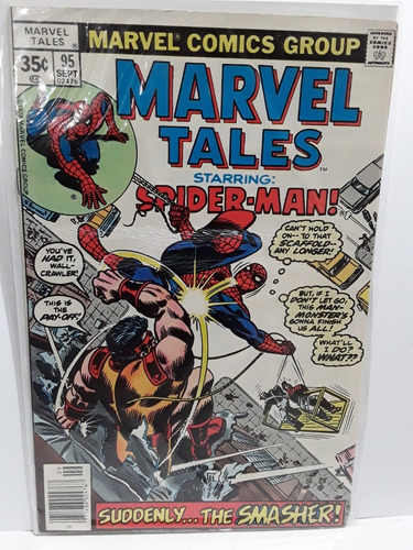Comic Marvel Tales Spiderman Nro 95 Ingles Usado Exc Estado