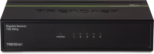 Interruptor De Trendnet De 5 Puertos No Gestionado Greennet