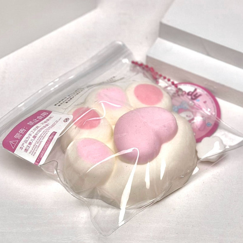 * Juguete Squishy Para Apretar Las Patas De Gato, Un