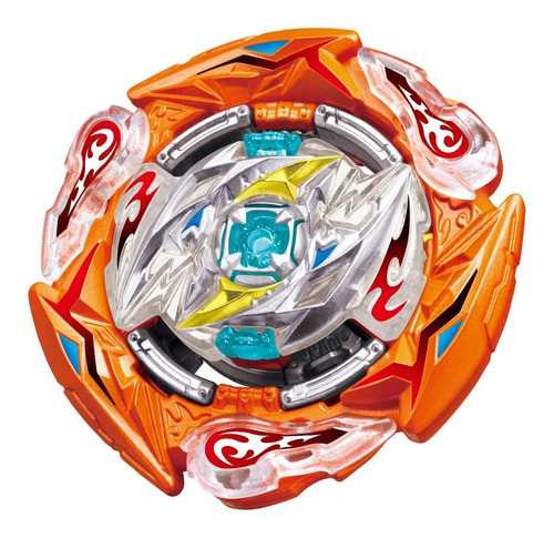 Beyblade Burst Sparking Glide Roktavor B161 Takara Tomy, color naranja