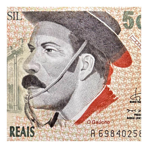 Brasil - 5000 Cruzeiros Reais - Año 1993 - P #241 - Gaucho