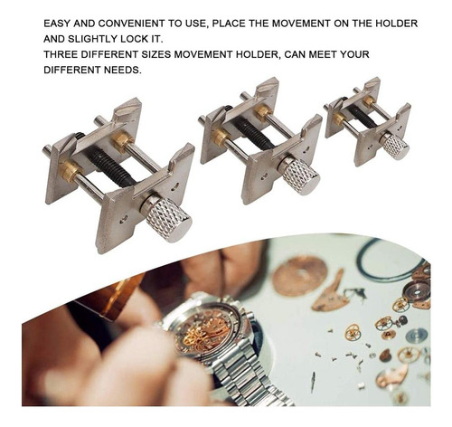 Kit De Reparación De Relojes Marca Relojero Modelo Soporte 3