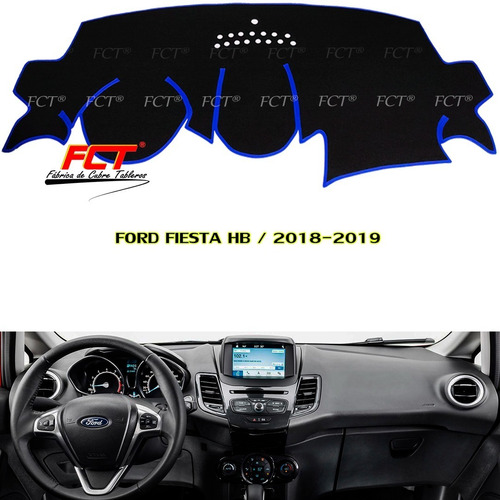 Cubre Tablero Ford Fiesta Hb Hatchback 2018 Fabrica Fct
