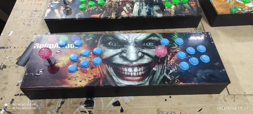 Imagen 5 de 6 de Comando Arcade Fichines Multijuego Retro Model 6622 Portatil