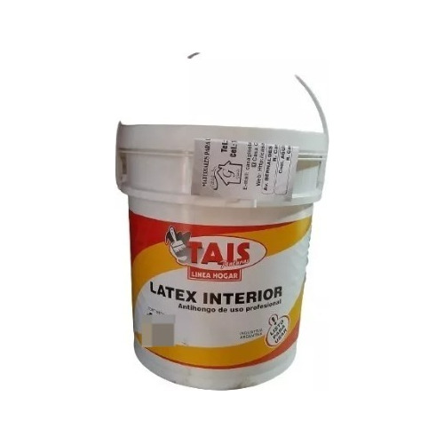 Latex Economico Tais Interior Antihongo De 4lt Blanco