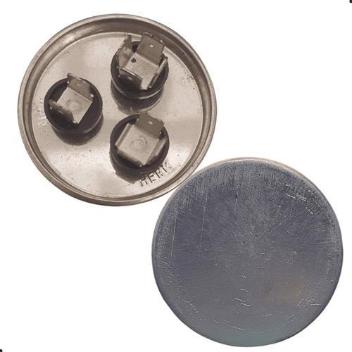 Capacitor Duplo 25+15 Uf 380v Al