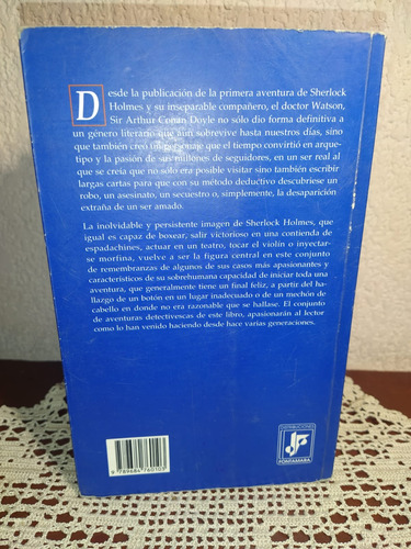 Las Memorias De Sherlock Holmes De Arthur Conan Doyle (Usado)