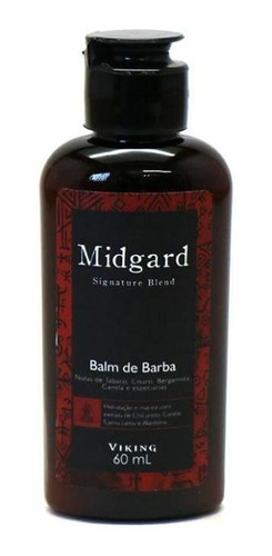 Balm De Barba Midgard 60ml - Hidratação E Maciez - Viking