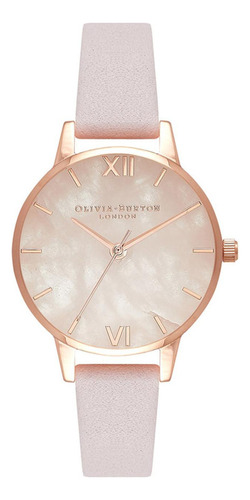 Reloj Olivia Burton Mujer Cuero Ob16sp02 Semi Precious