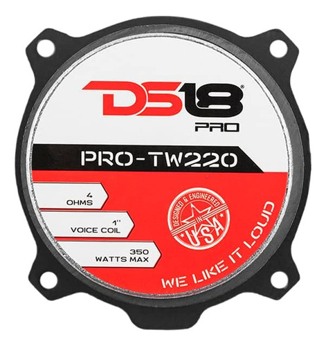 Tweeter Super Bullet De Aluminio Ds18 Pro-tw220 1 350w Max..