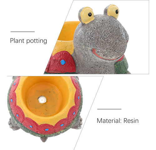 Maceta Con Forma De Tortuga, Suculenta, Maceta De Resina