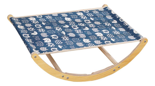 Hamaca Para Gatos Cama Para Mascotas Cama Para Patrón Azul