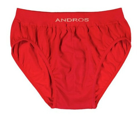 Slip Algodón Liso Sin Costura Hombre Andros A5014