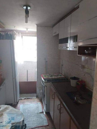 Imagem 3 de 7 de Apartamento Com 2 Dormitórios À Venda, 57 M² Por R$ 230.000,00 - Jardim Alvorada - Santo André/sp - Ap3214