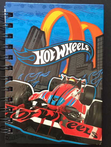 Imagen 1 de 7 de Agenda Para Niño Y Niña-modelos Hot Wheels Y Barbie