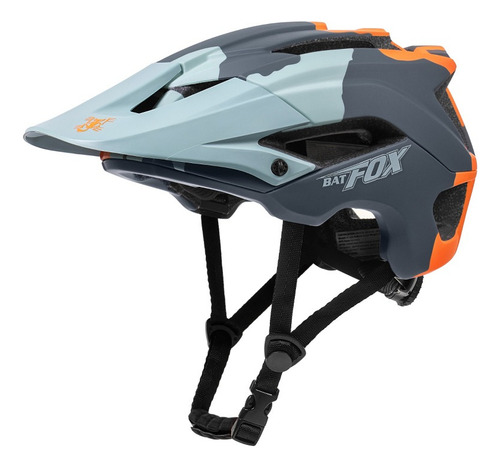 Casco De Seguridad Batfox Bicicleta De Montaña Todoterreno