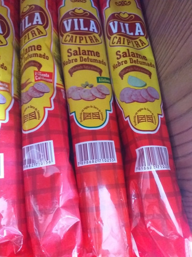Salame Defumado Artesanal 2 Peças De 450 G