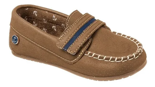 Mocassim sales infantil marrom