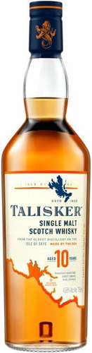 Whisky 10 Anos Single Malt Scotch 750ml Talisker