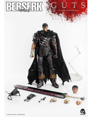 Figura De Guts Berserk Threezero