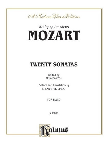  Twenty Sonatas For Piano.