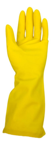 Guantes De Latex Para Limpieza Multiusos 12 Pares Spontex Amarillo