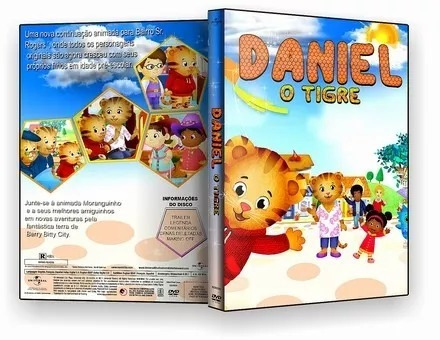 Dvd Daniel Tigre Em Portugues - 1 Dvd Promoção