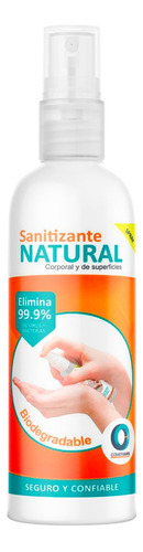 Sanitizante Desinfectante Natural Corporal Spray 120 Ml, Fda Fragancia Sanitizante 120 Ml