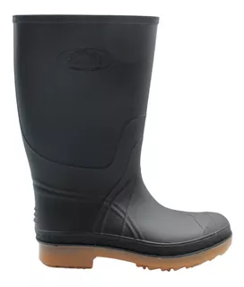 Bota Plástico Impermeable Lluvia Jardinera Hombre Industrial